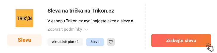 Jak využít slevu Trikon.cz
