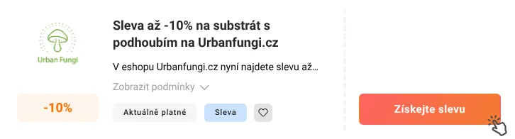 Jak využít slevu Urbanfungi.cz