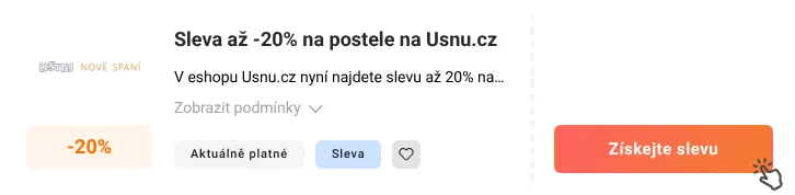 Jak využít slevu Usnu.cz