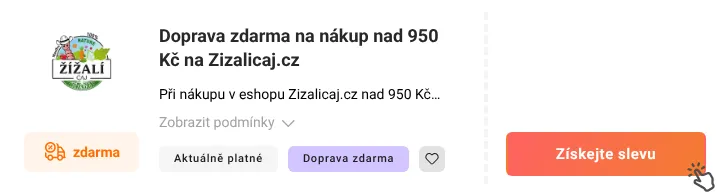 Jak využít slevu Zizalicaj.cz