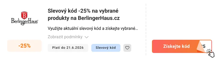 Jak využít slevový kupón BerlingerHaus.cz