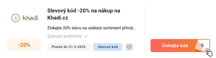Jak využít slevový kód Khadi.cz