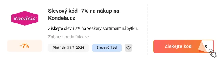 Jak využít slevový kód Kondela.cz