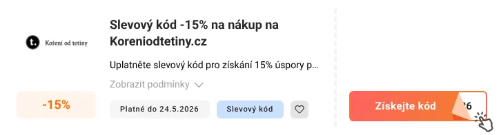 Jak využít slevový kupón Koreniodtetiny.cz