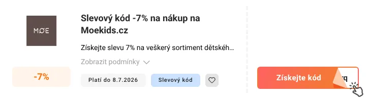 Jak využít slevový kód Moekids.cz