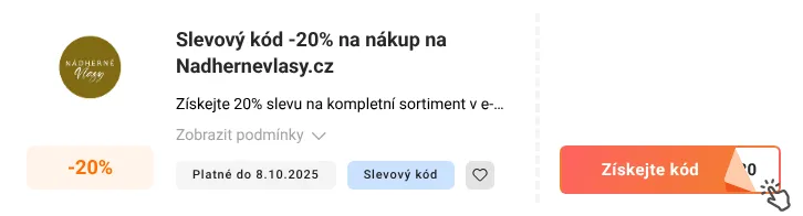 Jak využít slevový kupón Nadhernevlasy.cz