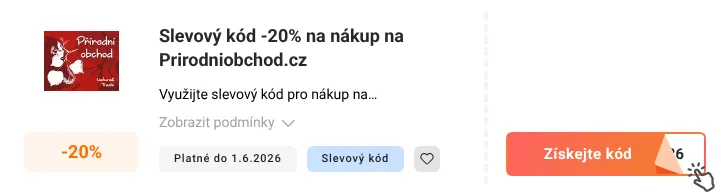 Jak využít slevový kupón Prirodniobchod.cz