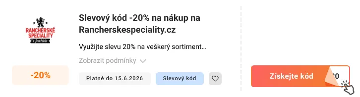 Jak využít slevový kód Rancherskespeciality.cz