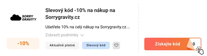 Jak využít slevový kód Sorrygravity.cz