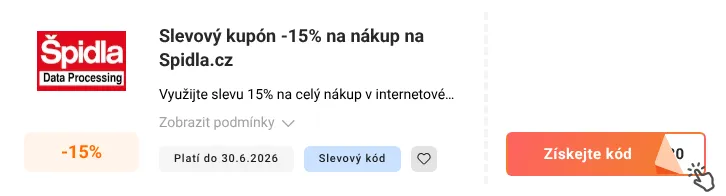 Jak využít slevový kód Spidla.cz