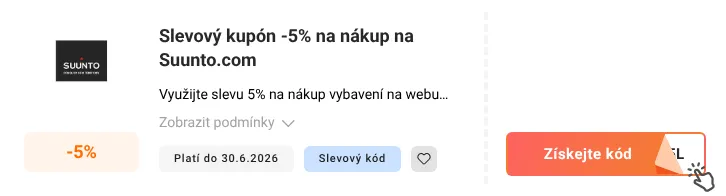 Jak využít slevový kód Suunto.com