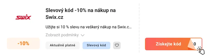 Jak využít slevový kód Swix.cz