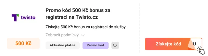 Jak využít promo kód Twisto.cz