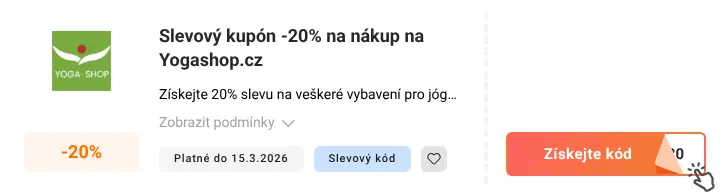 Jak využít slevový kupón Yogashop.cz
