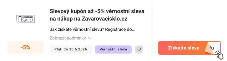 Jak využít slevový kód Zavarovacisklo.cz
