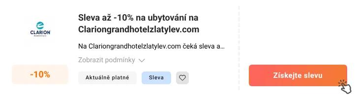 Jak využít slevu Clariongrandhotelzlatylev.com