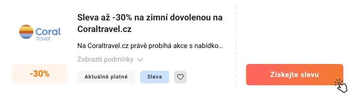 Jak využít slevu Coraltravel.cz