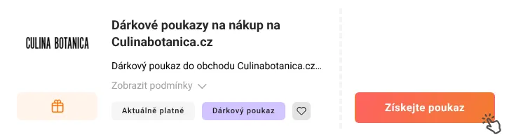 Jak využít slevu Culinabotanica.cz