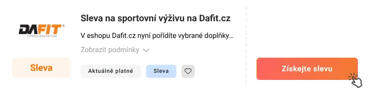 Jak využít slevu Dafit.cz