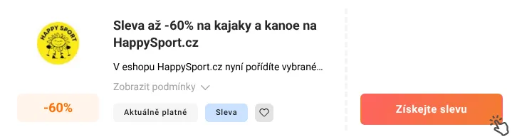 Jak využít slevu HappySport.cz