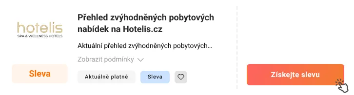 Jak využít slevu Hotelis.cz