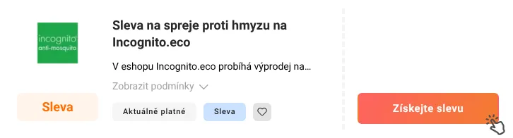Jak využít slevu Incognito.eco