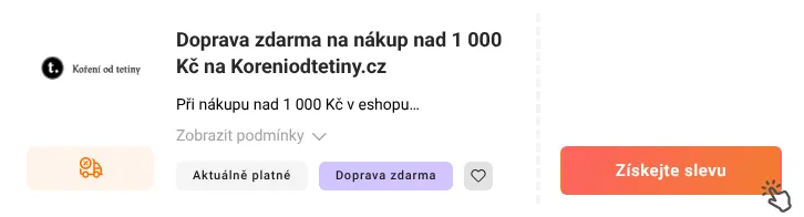 Jak využít slevu Koreniodtetiny.cz