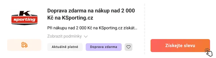 Jak využít slevu KSporting.cz