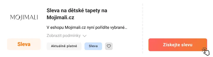 Jak využít slevu Mojimali.cz