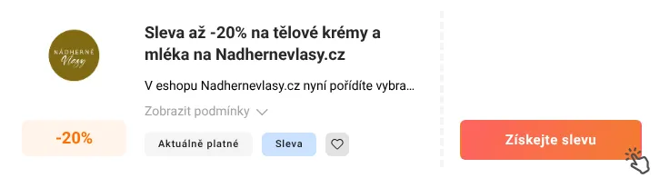 Jak využít slevu Nadhernevlasy.cz