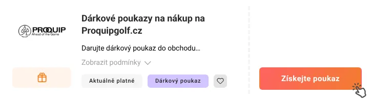 Jak využít slevu Proquipgolf.cz