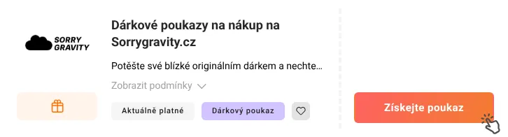 Jak využít slevu Sorrygravity.cz