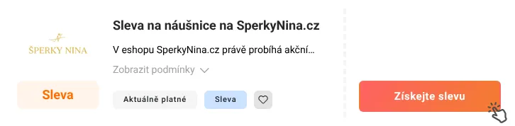Jak využít slevu SperkyNina.cz