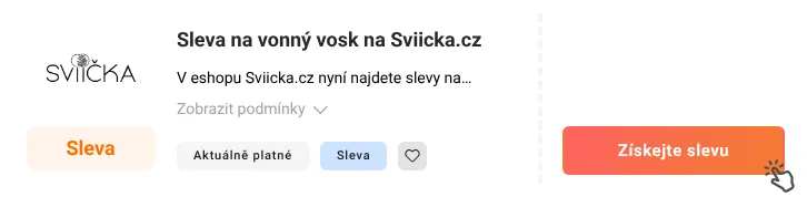 Jak využít slevu Sviicka.cz