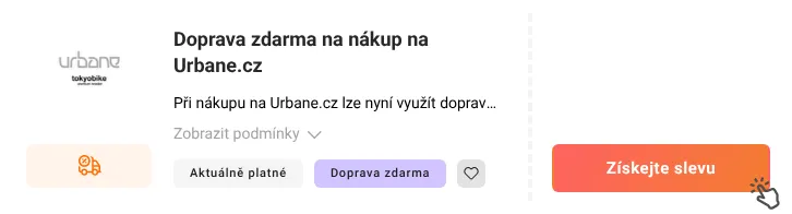 Jak využít slevu Urbane.cz