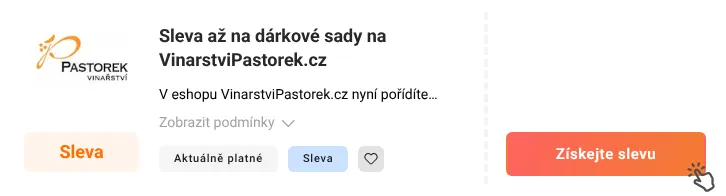 Jak využít slevu VinarstviPastorek.cz