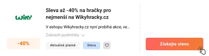 Jak využít slevu Wikyhracky.cz