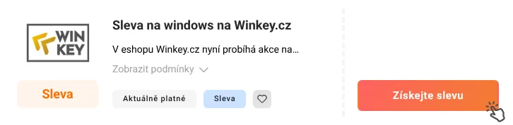 Jak využít slevu Winkey.cz