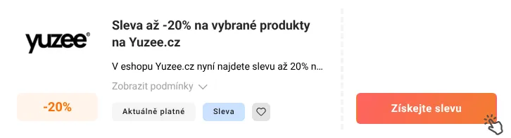 Jak využít slevu Yuzee.cz