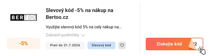 Jak využít slevový kupón Bertoo.cz