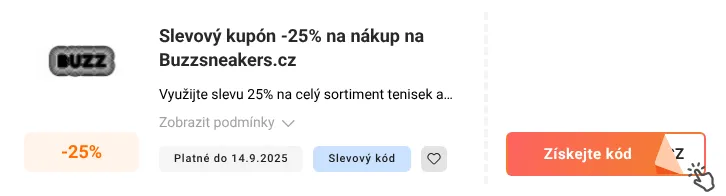 Jak využít slevový kód Buzzsneakers.cz