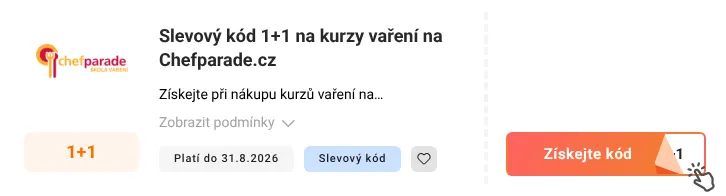 Jak využít slevový kód Chefparade.cz