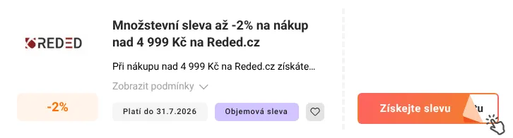 Jak využít slevový kód Reded.cz