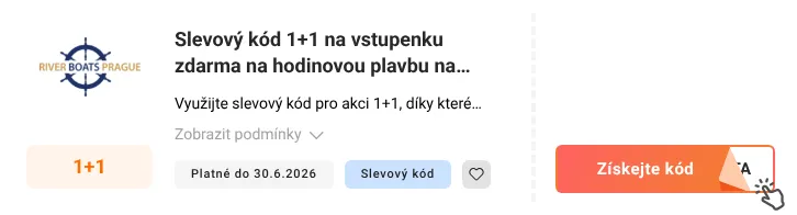 Jak využít slevový kód Riverboatsprague.cz
