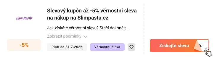 Jak využít slevový kód Slimpasta.cz