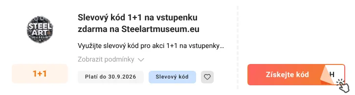 Jak využít slevový kód Steelartmuseum.eu