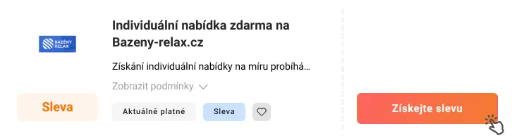 Jak využít slevu Bazeny-relax.cz