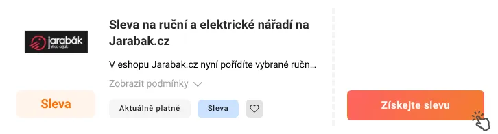 Jak využít slevu Jarabak.cz