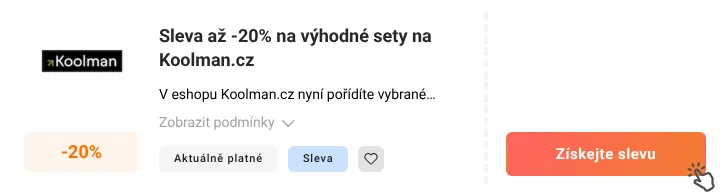 Jak využít slevu Koolman.cz