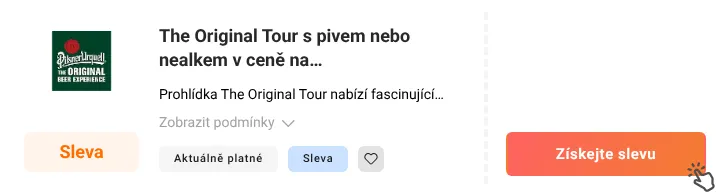 Jak využít slevu Pilsnerexperience.com